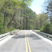 Pee Dee National Wildlife Refuge - Lower Brown Creek Bridge